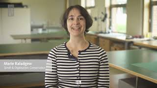 Conservation: Cleaning and preparing collection items for digitisation
