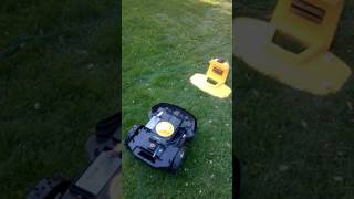 Ardumower Tracking docking charging
