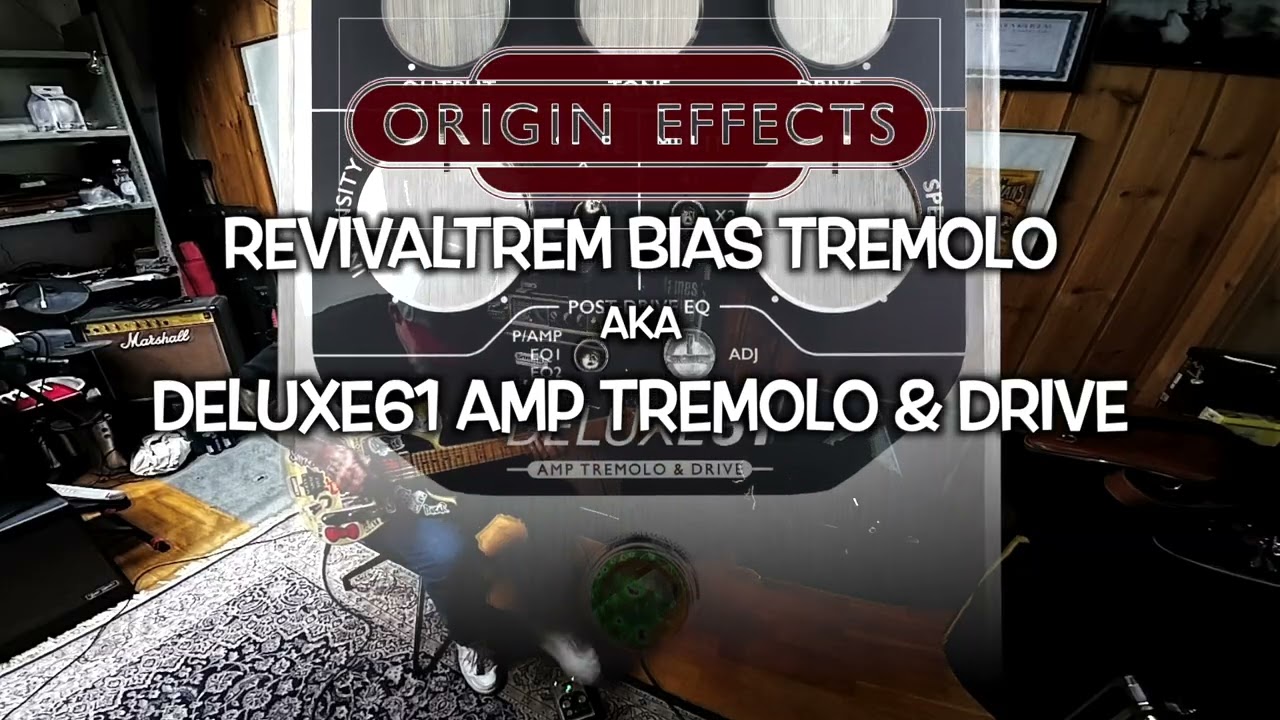 Origin Effects RevivalTrem aka Deluxe61 Amp Tremolo & Drive
