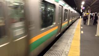 E231系1000番台　機器更新車（U520）に遭遇