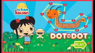 👉 Ni Hao Kai Lan: Dot to Dot 🌟❤️ | Full Gameplay Walkthrough | Nick Jr. Games | Games 4 Kids! screenshot 5