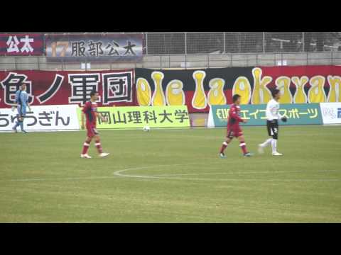 2012 J2 第1節 ファジアーノ岡山 チャント 岡山魂