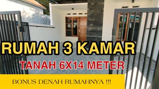 Rumah Minimalis 3 Kamar 6x14 Meter Rumah Minimalis 3 Kamar 6x14 Meter