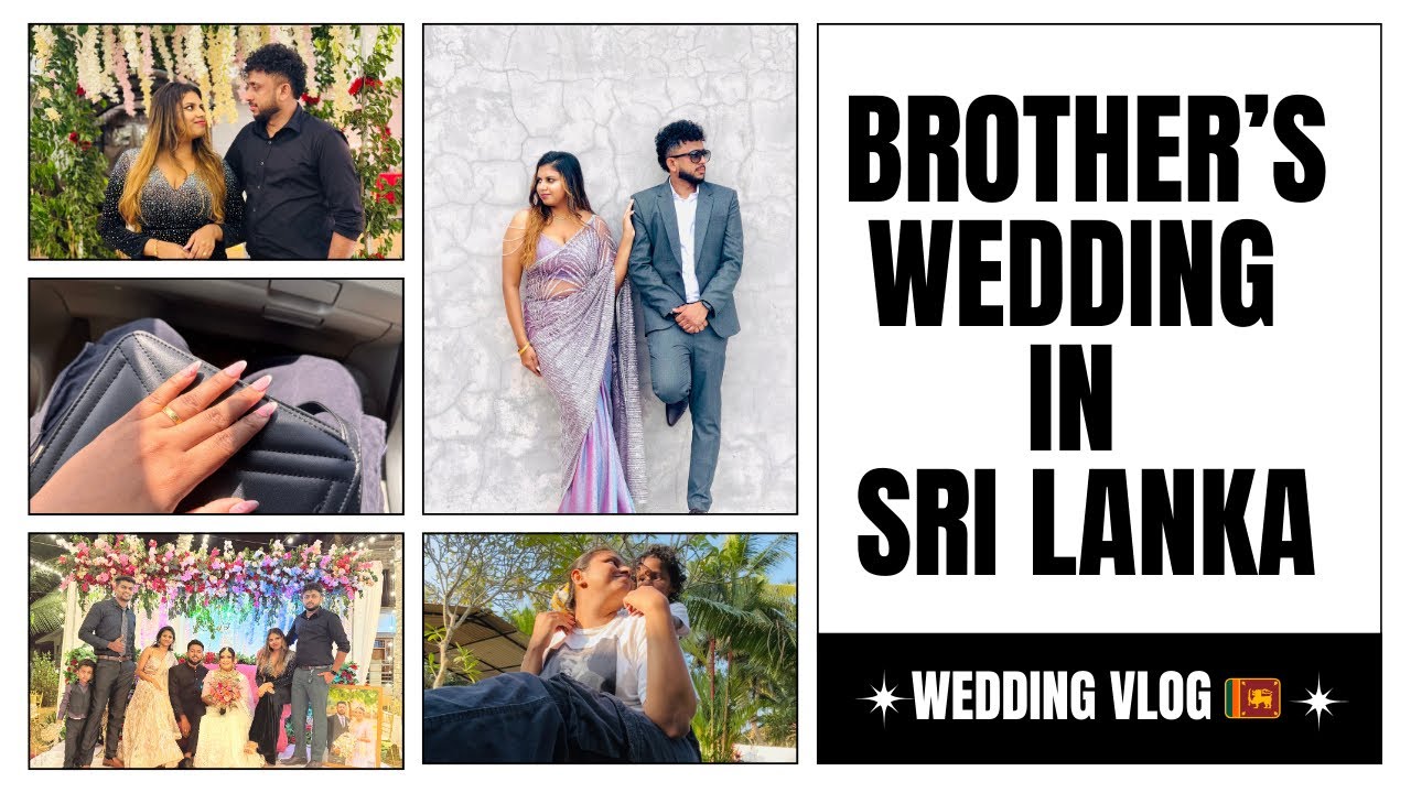 මල්ලිගේ wedding එක 💍 | ලංකාවේ ගෙවෙන දවස් 🇱🇰 | outdoor wedding 🎆 | ගමම හොල්ලපු wedding squad එක 🚔🔥😎 