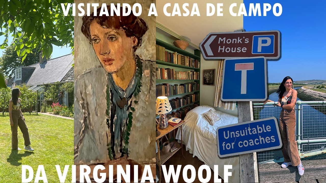Na casa da Virginia Woolf: viagem a Monk's House | VLOG (Inglaterra)