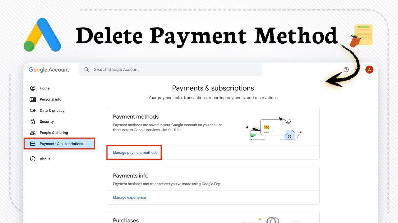 How to remove credit card from Google Ads (Billing Update)