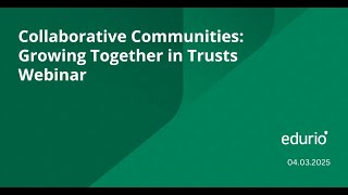 Collaborative Communities: Growing Together in Trusts