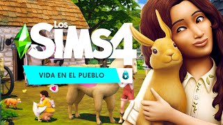 🐰 TENEMOS CONEJOS, VACAS, GALLINAS, GRANJAS Y MÁS 🌺 Reacción a Los Sims 4 Vida en el Pueblo