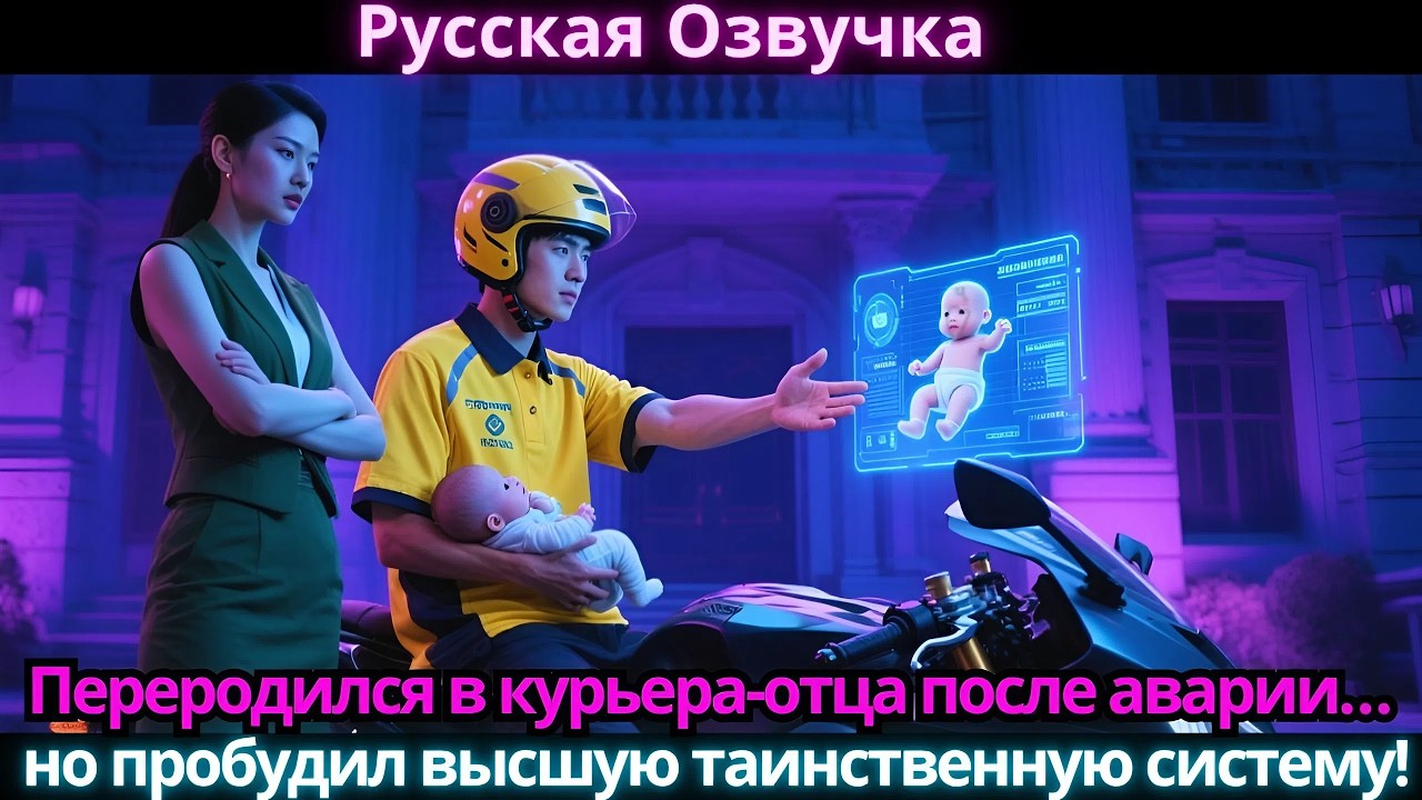 Переродился в курьера-отца после аварии… но пробудил высшую таинственную систему!