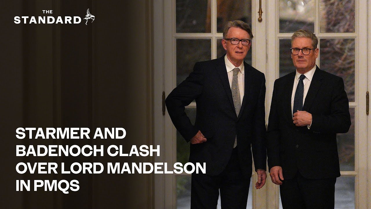 Starmer and Badenoch clash over Lord Mandelson in PMQs