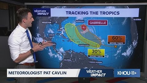 Tropical weather update: Tracking Hurricane Gabrielle, 2 other waves in the Atlantic
