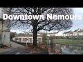 Downtown nemours 4k driving french region