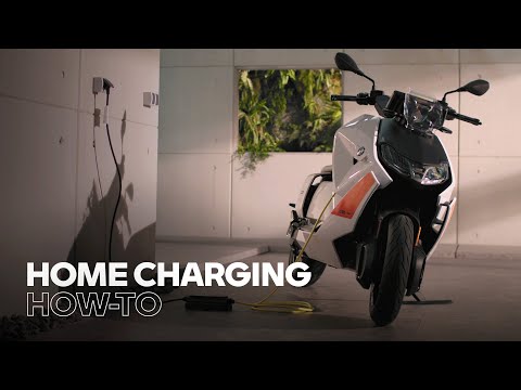 How to Charge your BMW CE 04 Electric Scooter at Home