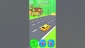 LEVEL 20. 2023 Shape shifting game very cool and gnarly hyper casual games. #shapeshifting #shorts