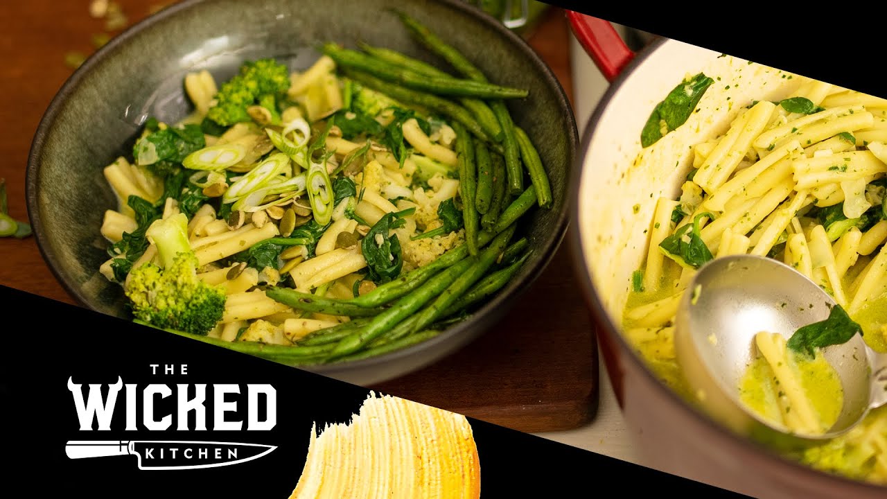 Creamy Pesto Pasta Meal Prep (Vegan) YouTube