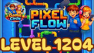 Pixel flow©  - Level 1204 - solution - walkthrough