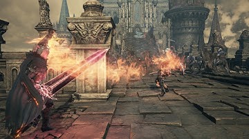 Dark Souls 3 Cinders Mod Pyromancy Showcase - Fire Whip and Incendiary Fire Whip
