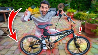 GEVONDEN STUNT BMX VOLLEDIG OPKNAPPEN EN CUSTOMIZEN! *GROOT VERSCHIL*