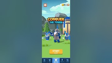 Conquer the Tower level 1-10 -strategy game|