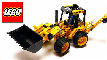 Lego Technic - Mini Backhoe Loader - 42004 - Assembly Instructions Video