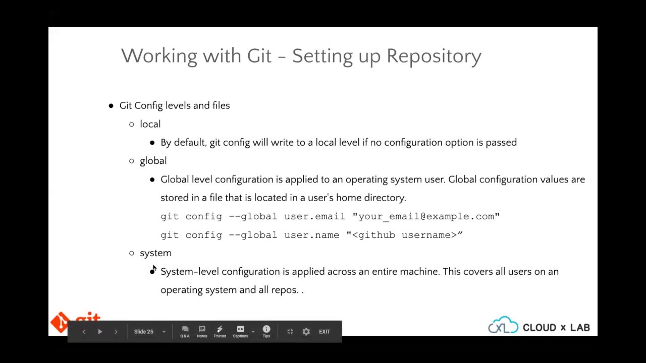Git Hands-on Part 2 - DevOps ILT Course - YouTube