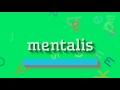 How to say "mentalis"! (High Quality Voices)