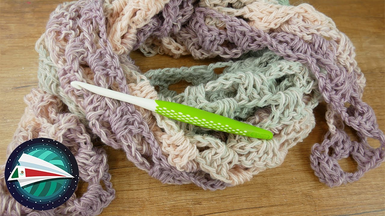 Chal triangular tejido | Chal ligero perfecto para la primavera | Fácil y rápido