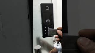 Fingerprint delete kaise karen ||  How to delete fingerprint in  Golens glass door lock ||