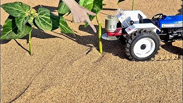 Diy tractor tree cutter machine mini science project || mini water pump | @ghostvilla8600 | Part-1