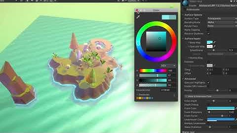 Stylized Water Shader Demo in URP (with source code) ... Unity hobby works 039