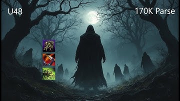 Subclassing Stamina Necro/NB/ARC Huntsman`s Warmask parse 170k (U48 ESO)