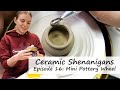 Testing a Mini Pottery Wheel