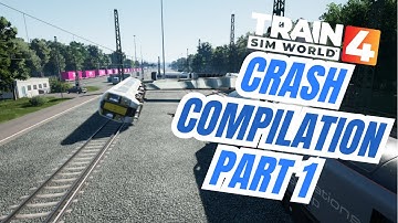 Train Sim World 4 Crash Compilation