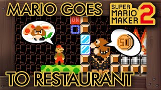 Super Mario Maker 2 - Mario Goes to the Restaurant