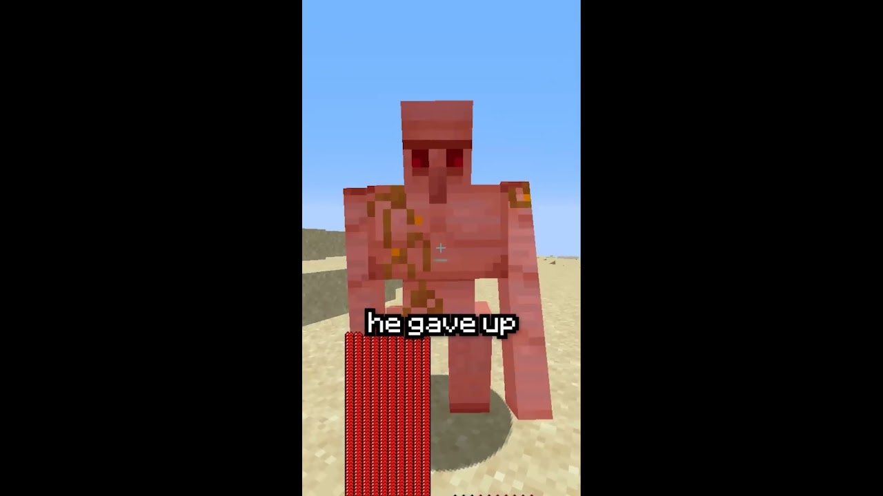 Minecraft But Every Time I Take Damage My Health Divides 