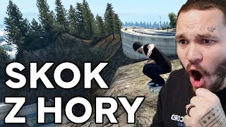 Skok z hory! | Skate 3 CHALLENGE