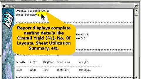 Optimizer Suite (Rectangular Panel Nesting Software)