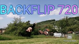 BACKFLIP 720 ON GRASS! FULL POP FULL And more crazy stuff
