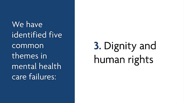 Maintaining momentum: driving improvements in mental health care