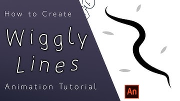 How to create wiggly animation lines | TUTORIAL