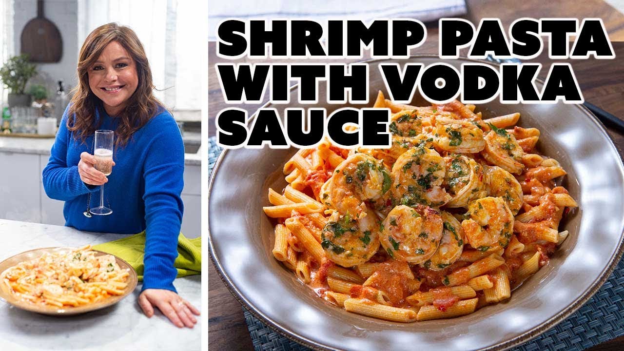 Rachael Ray Makes Pasta with Vodka Sauce & Shrimp | 30 Minute Meals with Rachael Ray | Food Network