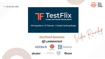 #TestFlix Global Software #Testing Binge, 2021.-  Roundup Video