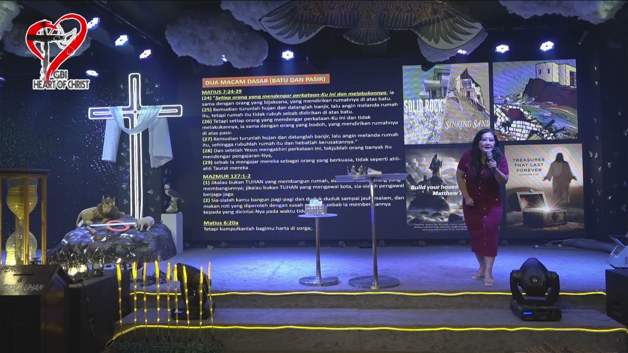 KOTBAH GBI HOC “KITAB MATIUS SERI 8: DUA MACAM DASAR”, oleh Pdp. Ida Titiani Nugroho B.Sc.