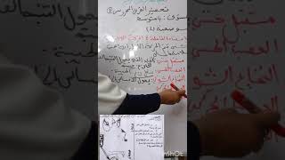تمارين مختارة تحضيرا للفرض المحروس الثاني لسنوات الرابعة بالتوفيق ابنائي