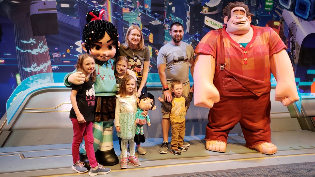 Ralph Breaks The Internet Meet And Greet at Walt Disney