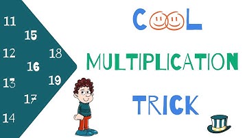 Multiplication trick with the numbers from 11 to 19