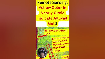 Remote Sensing A Powerful Tool for Gold Exploration #shorts