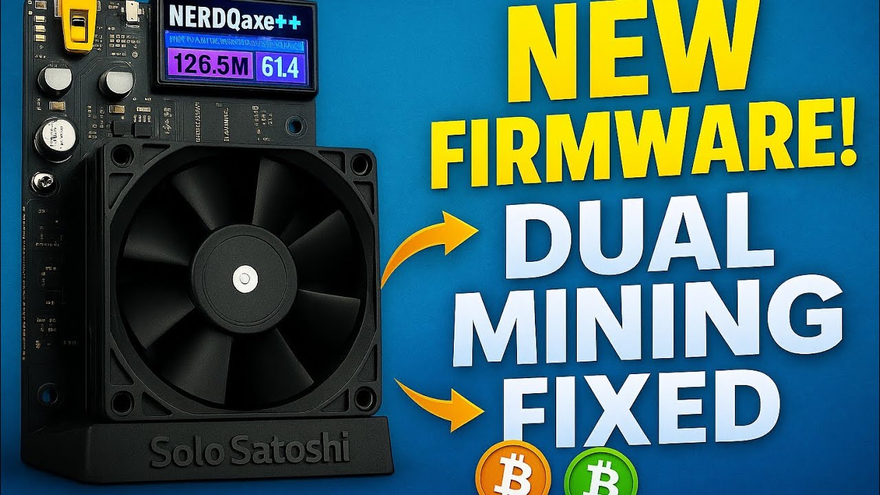 NEW Dual-Mining Firmware Update! (Bug Fix + Easy Setup)