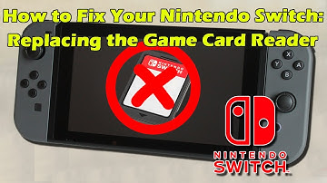 How to Fix Your Nintendo Switch: Replacing the Game Card Reader