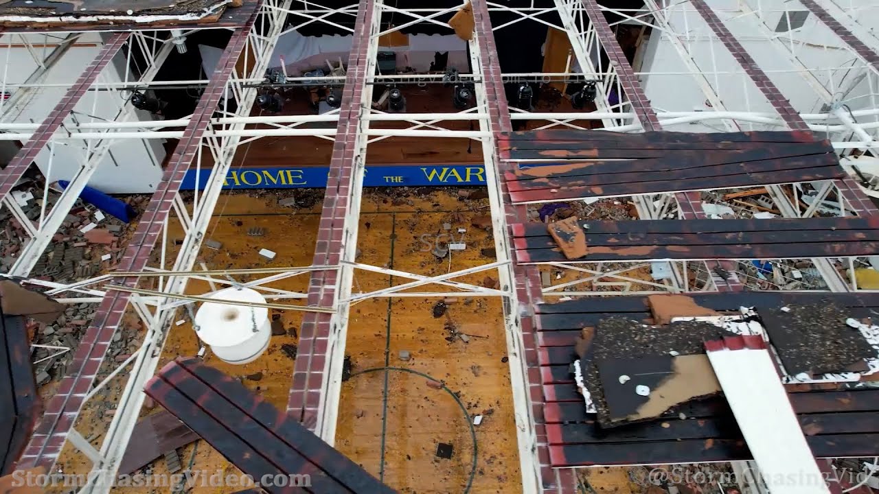 Castlewood, SD Drone Tornado Damage and Semis Tipped on I29 5/12/2022